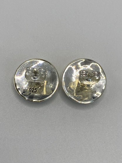 Aretes Plata con Piedra Multicolor — Taxco 925 — foto 5