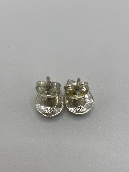 Aretes de Plata con Ópalo de Fuego — Taxco 925 — foto 5