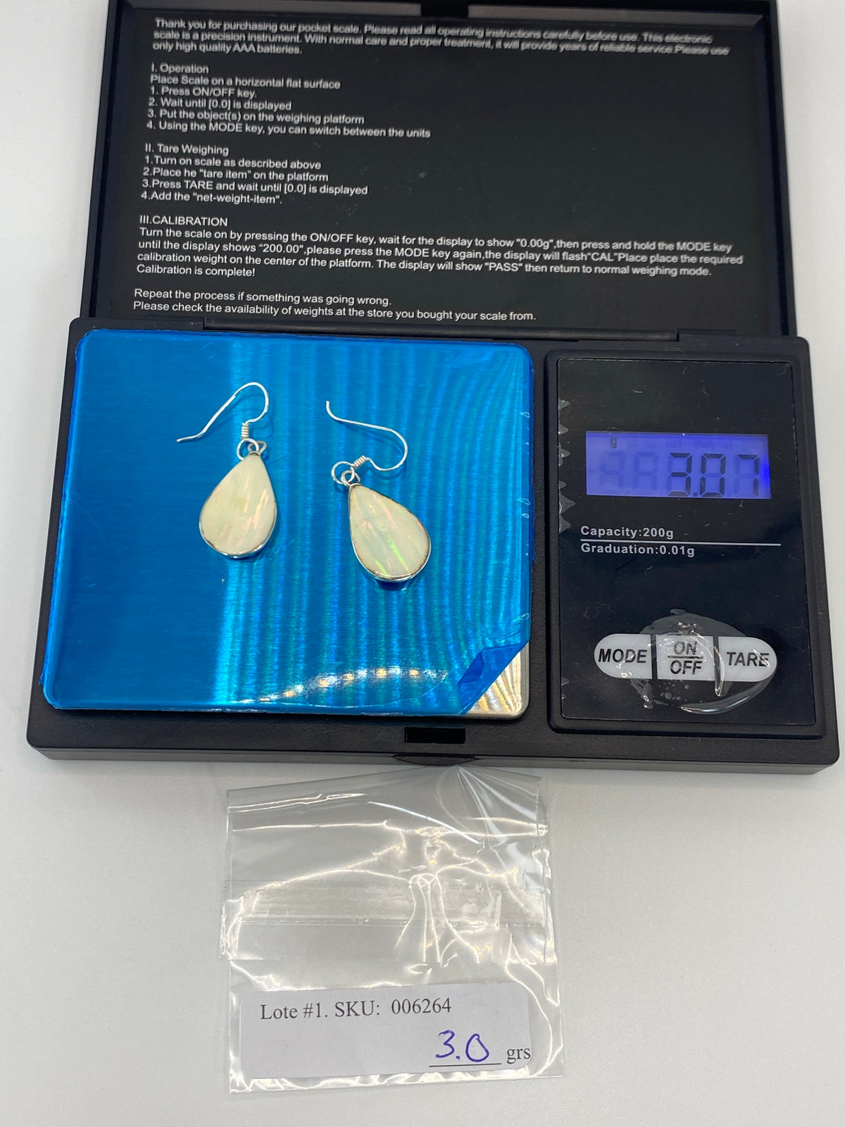 Aretes de plata .925 — foto 6