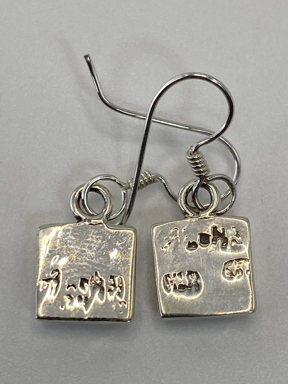 Aretes Plata Ópalo de Fuego Naranja — Taxco 925 — foto 5