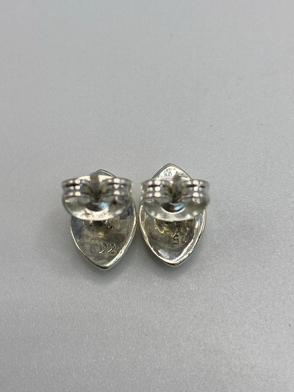 Aretes de Plata Ópalo de Fuego Verde — Taxco 925 — foto 5