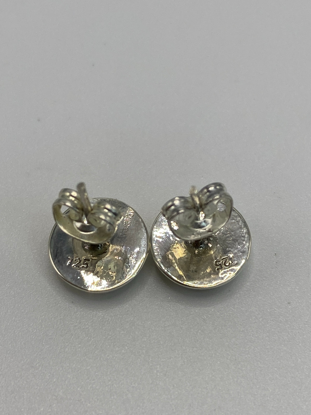 Aretes Plata 925 Opalo de Fuego Verde — Taxco — foto 5