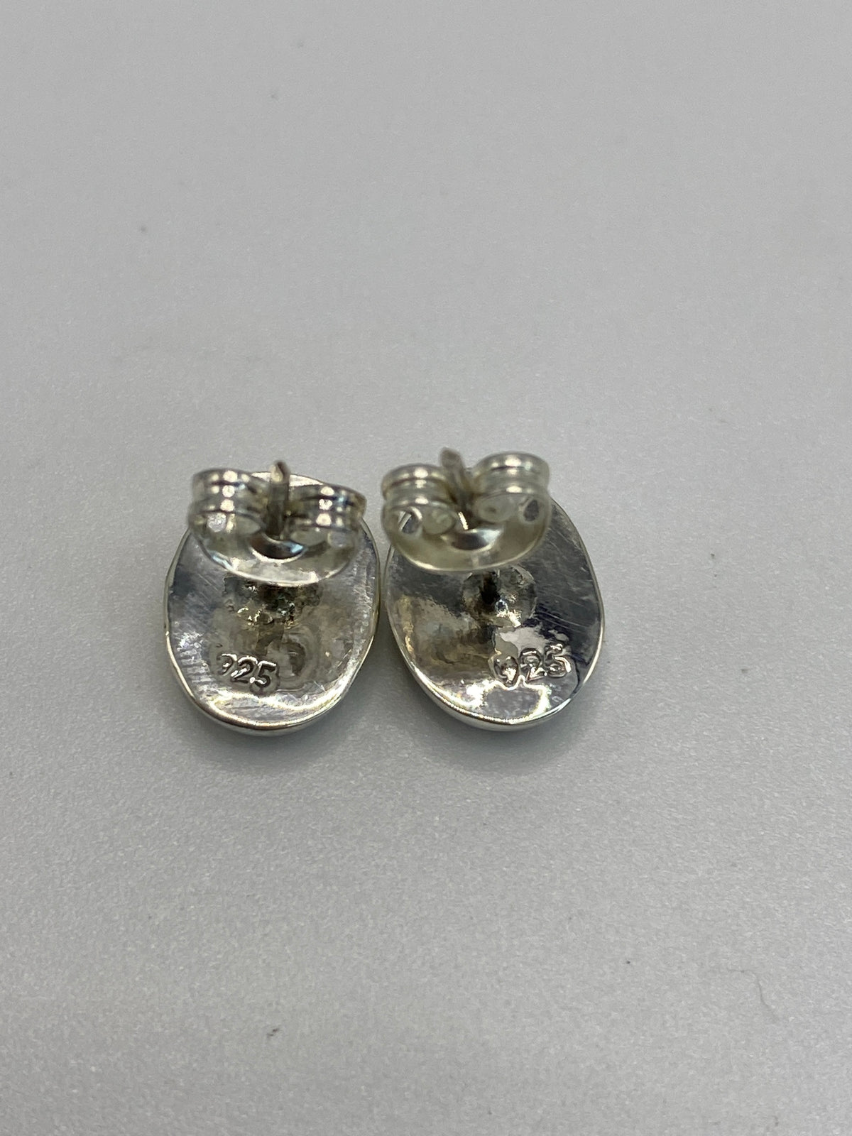Aretes Plata Ópalo de Fuego Azul — Taxco 925 — foto 5