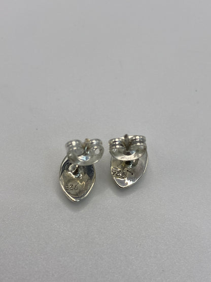 Aretes de Plata con Ópalo de Fuego — Taxco 925 — foto 5
