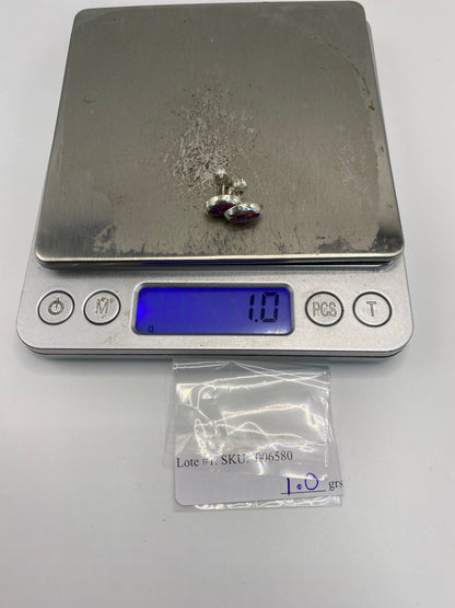 Aretes de Plata con Ópalo de Fuego — Taxco 925 — foto 6