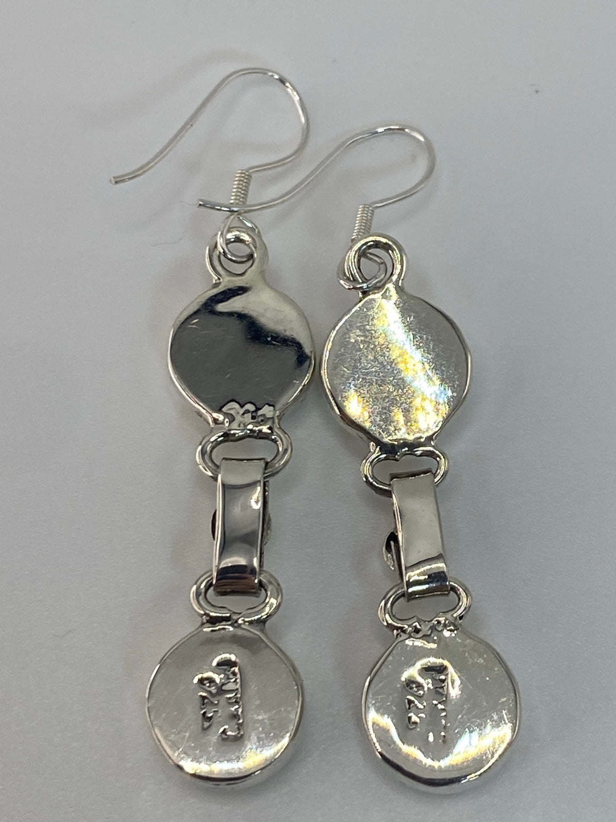 Aretes de Plata Cascada con Piedra Engastada — Taxco 925 — foto 5