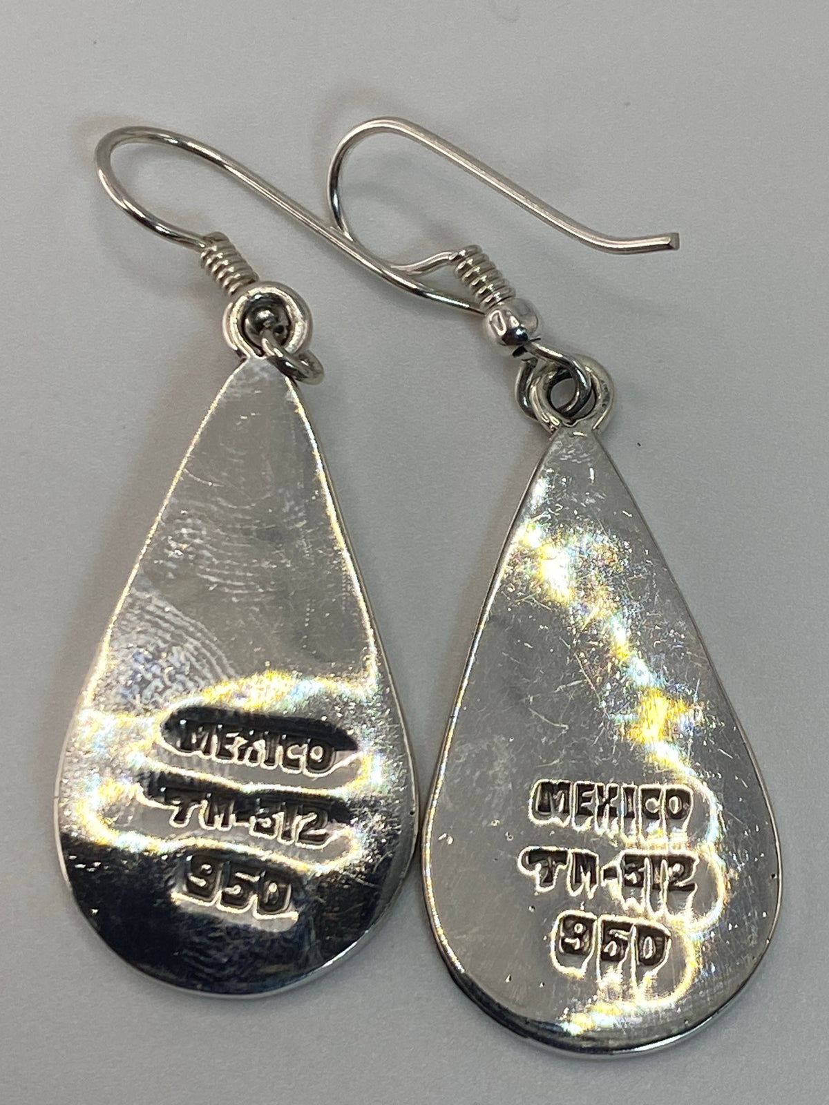 Aretes Plata 950 Cruz Prehispanica Opalo de Fuego Taxco — foto 5