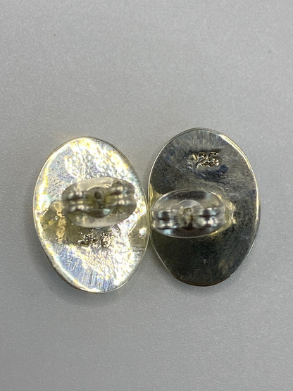Aretes Plata 925 con Piedra Azul — Taxco — foto 5