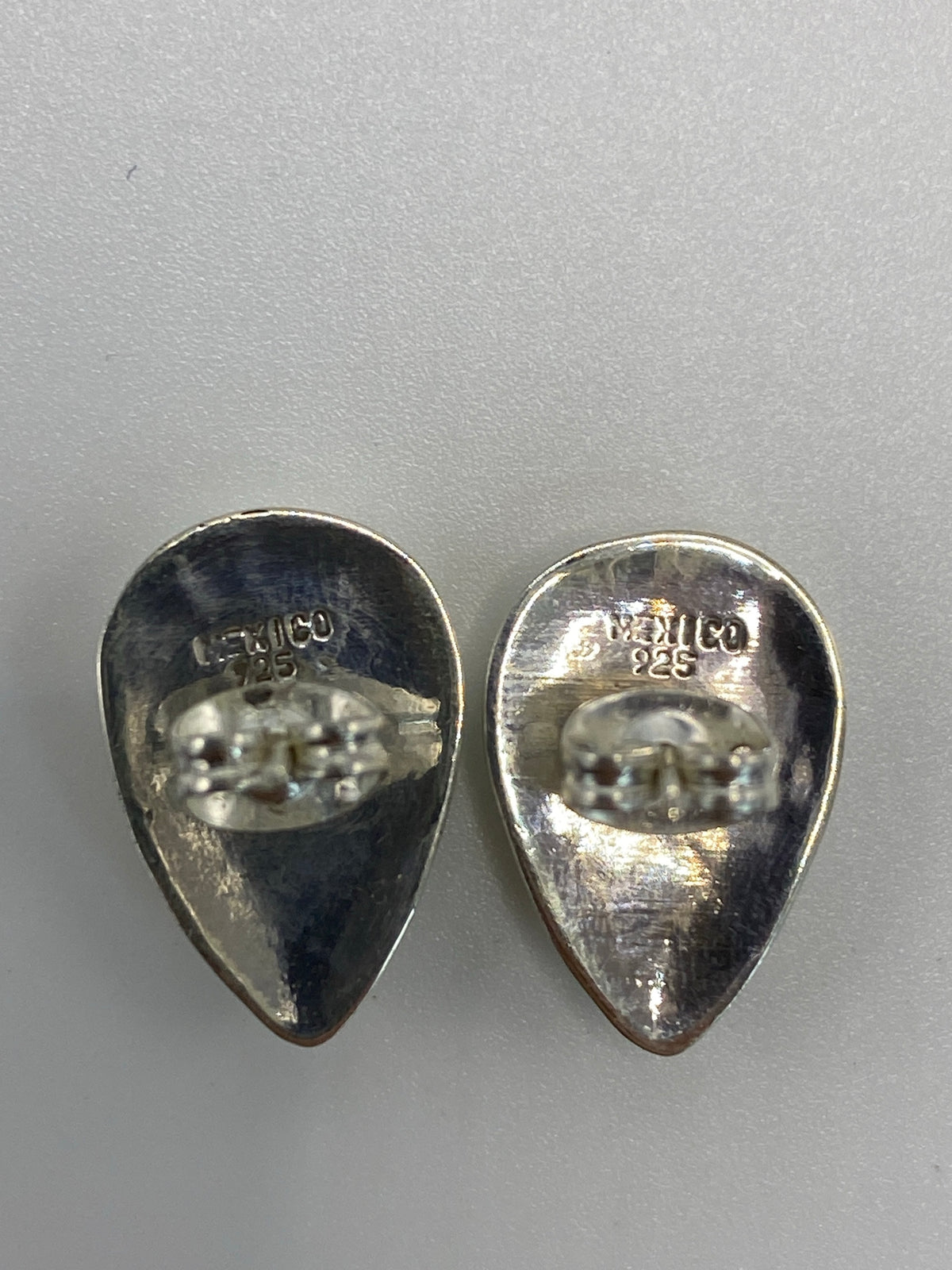 Aretes de Plata con Piedra Multicolor — Taxco 925 — foto 5