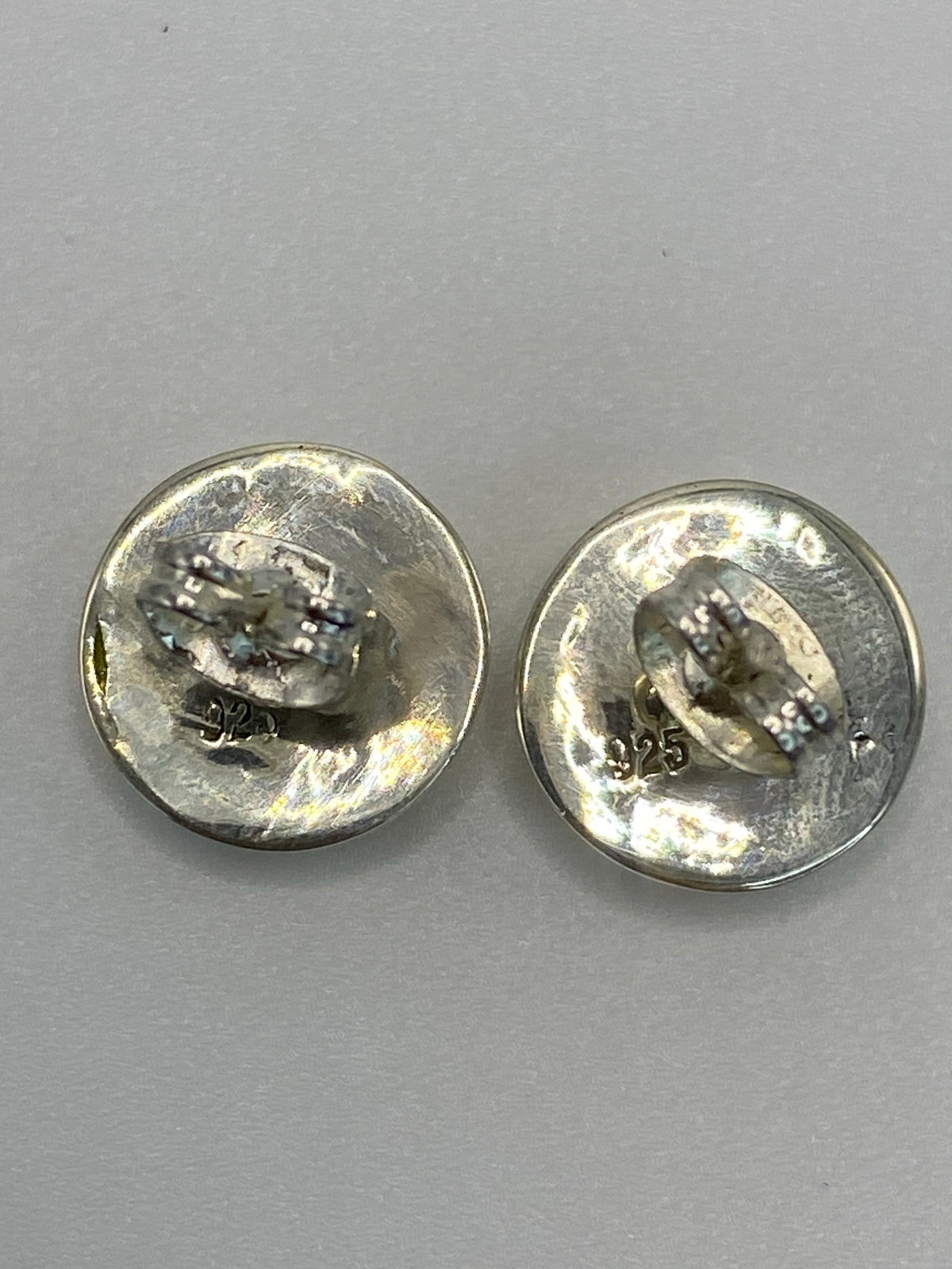 Aretes Plata con Piedra Amarilla — Taxco 925 — foto 5