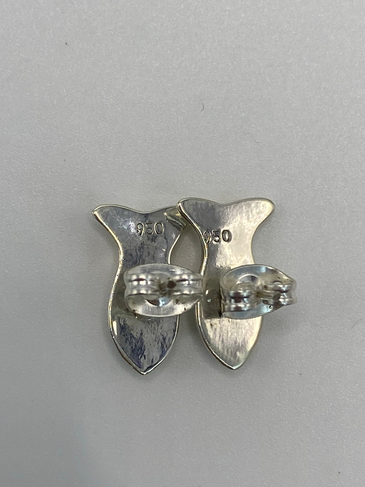 Aretes de Plata con Turquesa Azul Cielo — Taxco 950 — foto 5