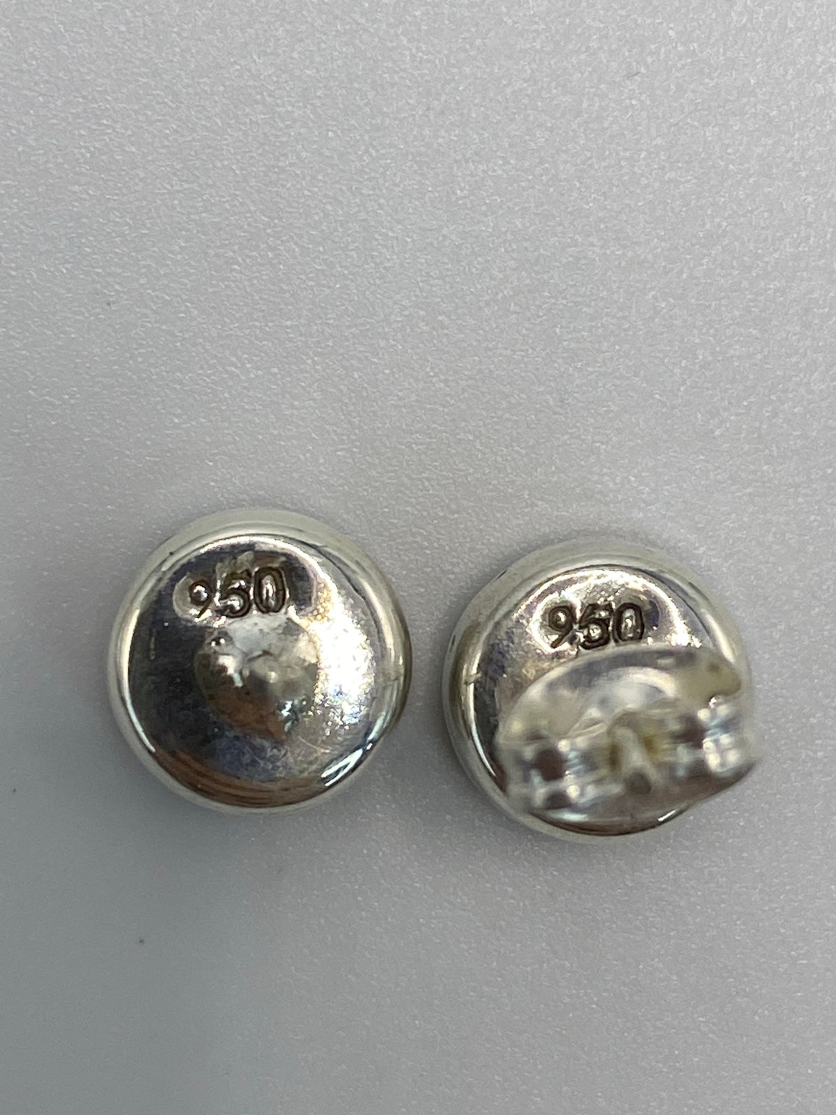 Aretes de Plata Piedra Verde Olivo — Taxco 950 — foto 5