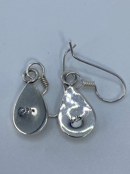 Aretes de Plata Opalo de Fuego Verde — Taxco 925 — foto 5