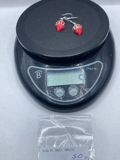 Aretes Pata de Felino en Plata 925 — Taxco — foto 6