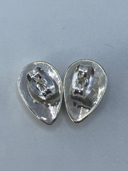 Aretes Plata Onix Negro — Taxco 925 — foto 5