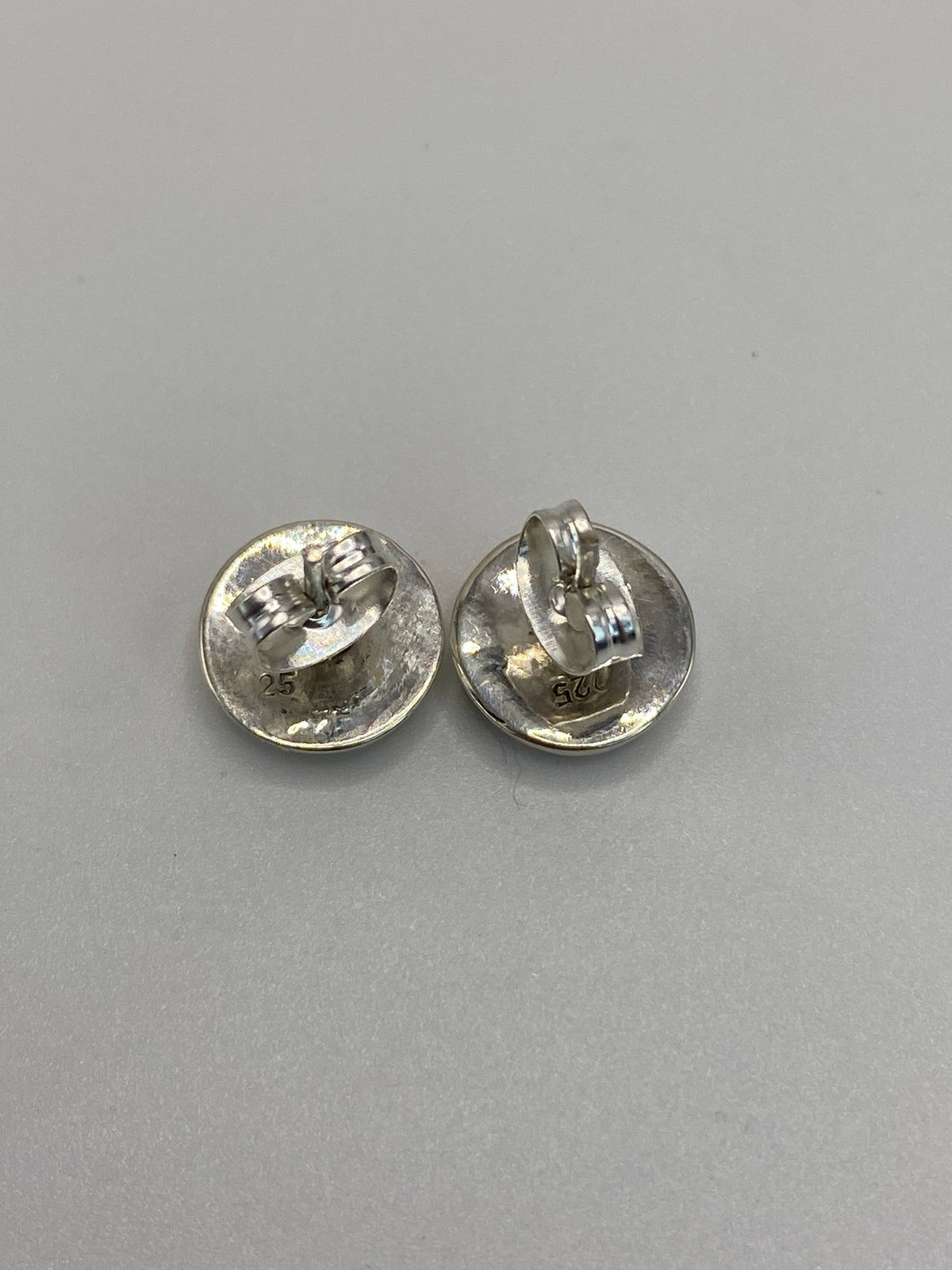 Aretes Plata Ópalo de Fuego Verde — Taxco 925 — foto 5