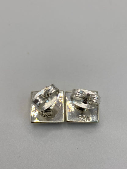 Aretes de Plata Ópalo de Fuego Rosa — Taxco 925 — foto 5