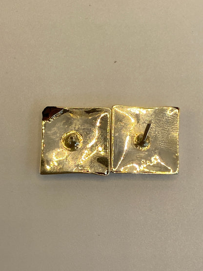 Aretes Plata con Piedra Multicolor — Taxco 925 — foto 5