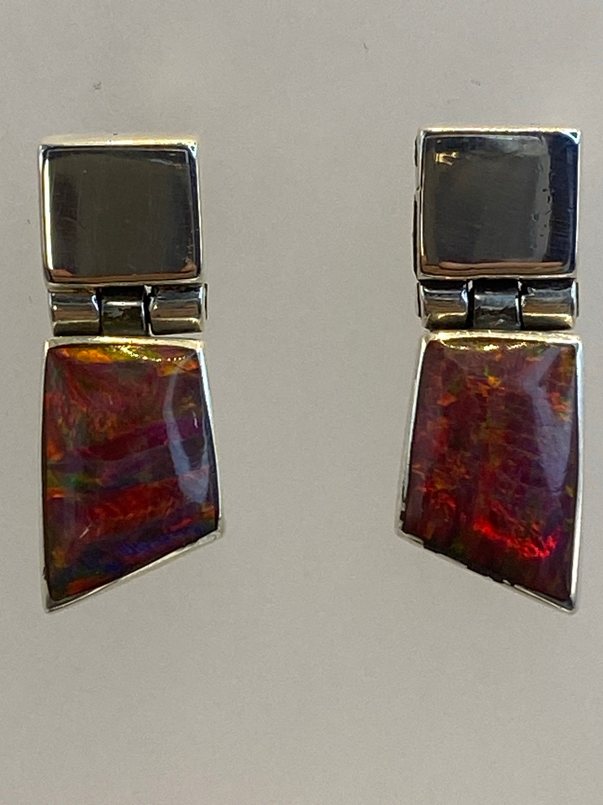 Aretes de plata .950 — foto 3
