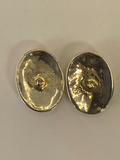 Aretes de Plata con Piedra Multicolor — Taxco 925 — foto 5