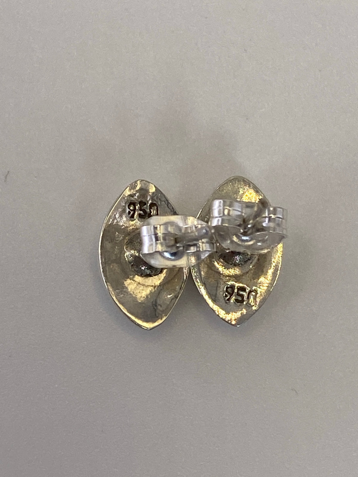 Aretes de Plata 950 con Piedra Multicolor — Taxco — foto 5