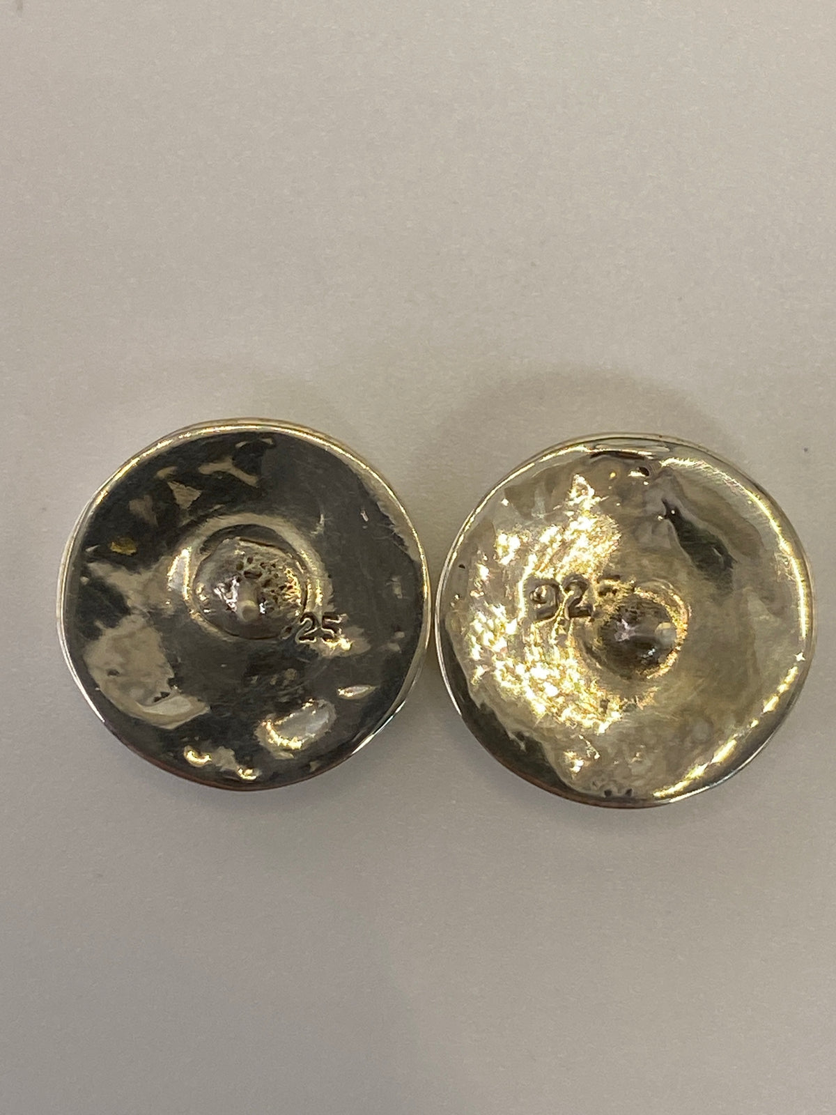 Aretes de Plata con Piedra Roja — Taxco 925 — foto 5
