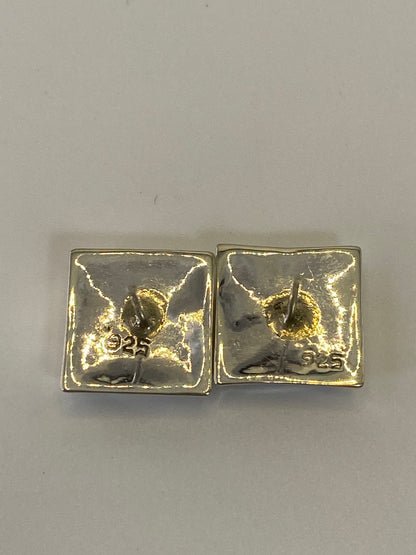 Aretes Plata 925 Incrustación Multicolor — Taxco — foto 5