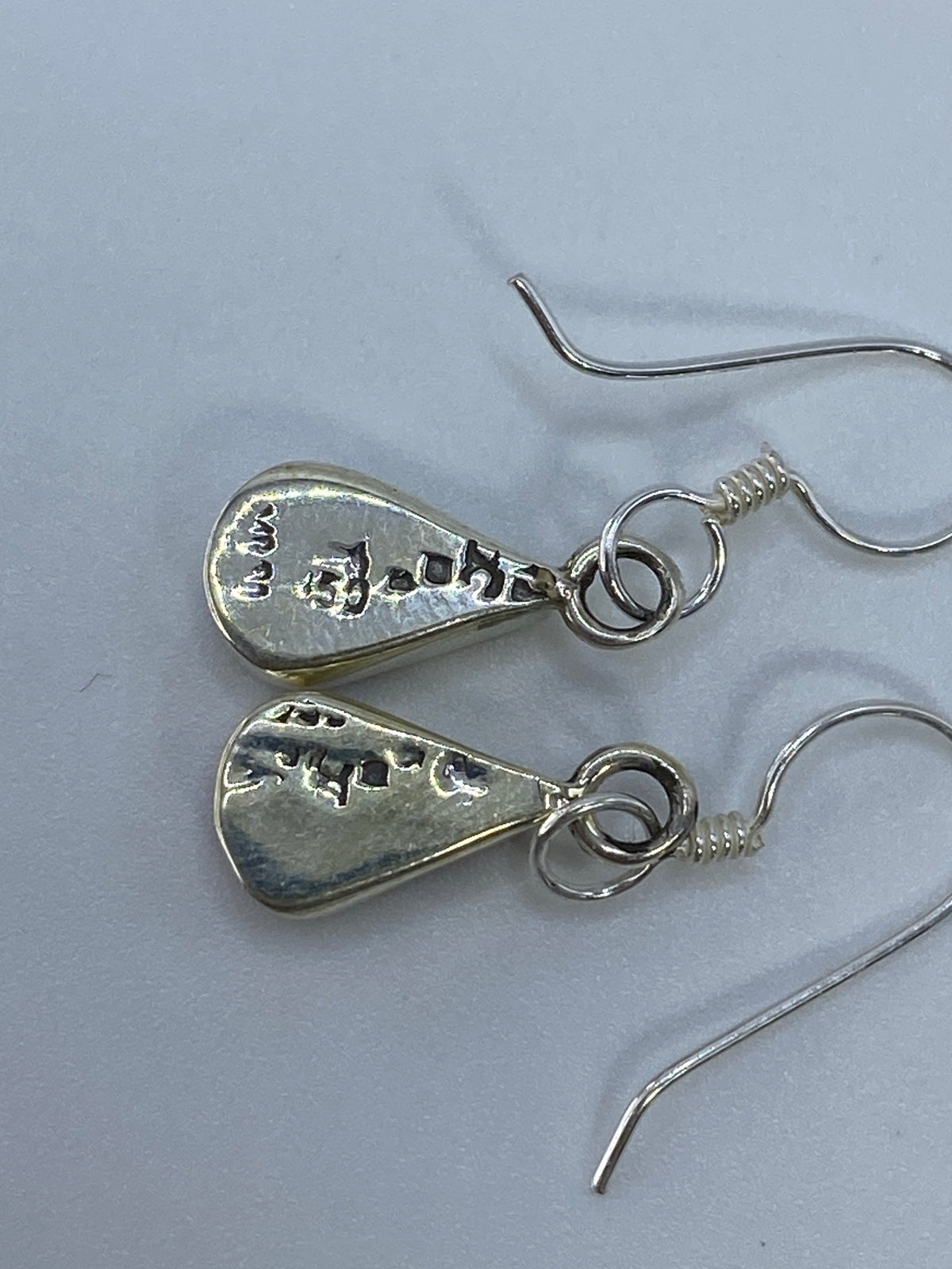 Aretes Plata Opalo de Fuego Rojo — Taxco 950 — foto 5
