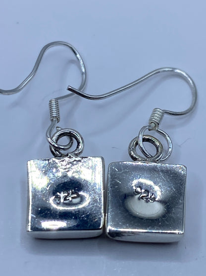 Aretes Plata Ópalo de Fuego Rosa — Taxco 925 — foto 5