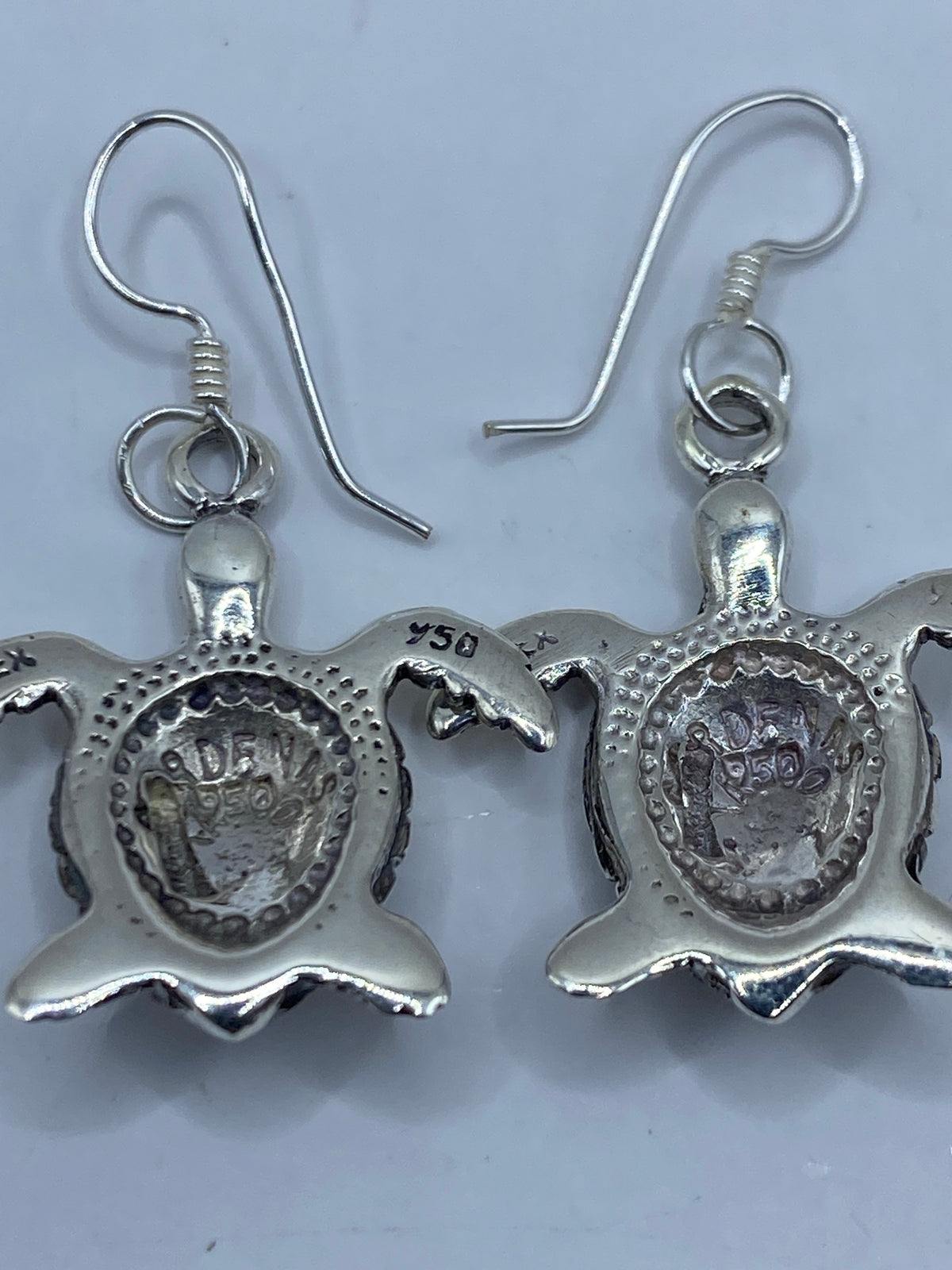 Aretes Plata 950 Ópalo de Fuego Multicolor — Taxco — foto 5