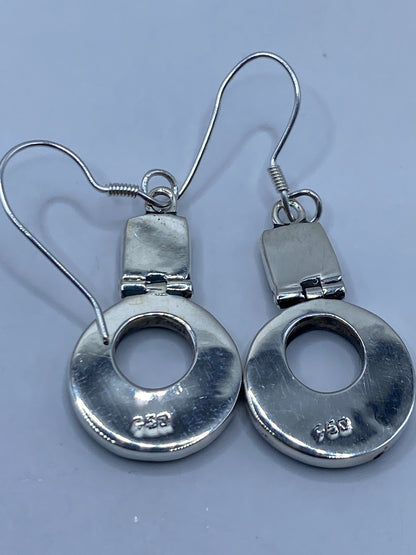 Aretes Plata Opalo de Fuego Azul Cielo — Taxco 950 — foto 5