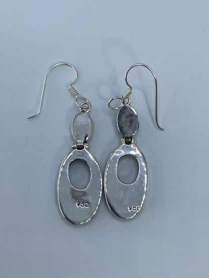 Aretes de Plata Ópalo de Fuego Multicolor — Taxco 950 — foto 5
