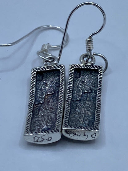 Aretes Plata Ópalo de Fuego — Taxco 950 — foto 5