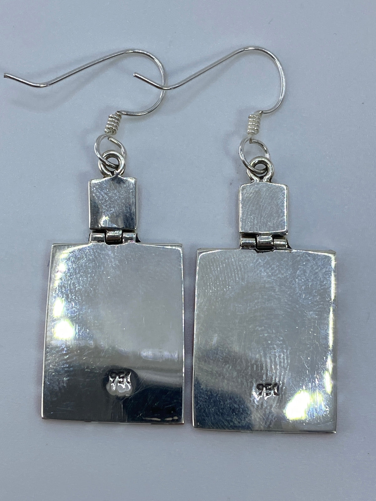 Aretes de Plata Ópalo de Fuego — Taxco 950 — foto 5
