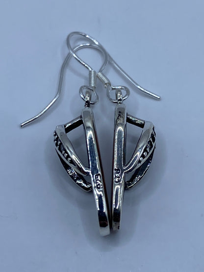 Aretes Plata con Ópalo de Fuego Multicolor — Taxco — foto 5