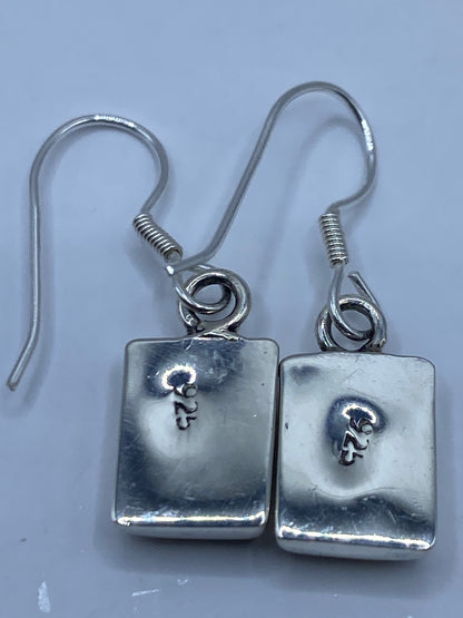 Aretes de Plata con Ópalo de Fuego Verde — Taxco 925 — foto 5