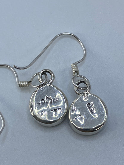 Aretes Plata 950 Ópalo de Fuego Multicolor — Taxco — foto 5