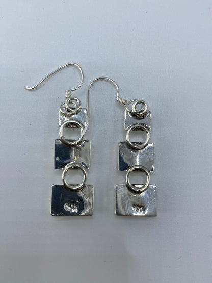 Aretes de Plata Ópalo de Fuego — Taxco 925 — foto 5