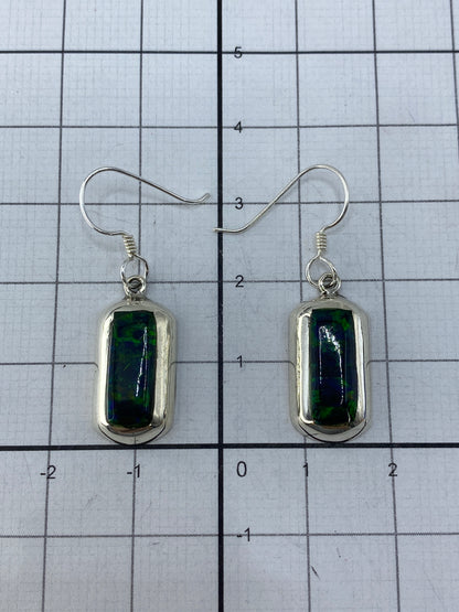 Aretes de plata 925 con Quinto visible en la base
