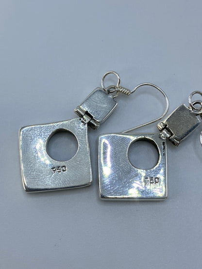 Aretes Ópalo de Fuego Plata 950 — Taxco — foto 5