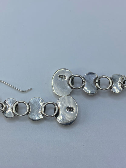 Aretes de Plata Ópal de Fuego — Taxco 925 — foto 5