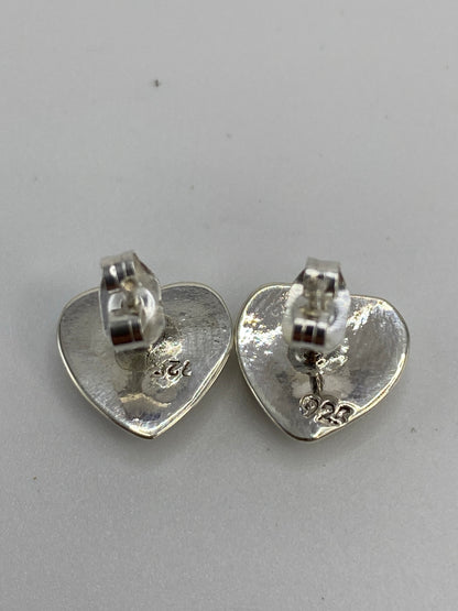 Aretes Plata Ópalo de Fuego Morado — Taxco 925 — foto 5