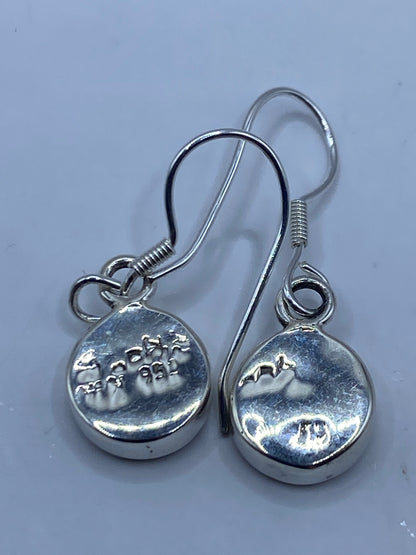 Aretes de Plata con Ópalo de Fuego — Taxco 950 — foto 5