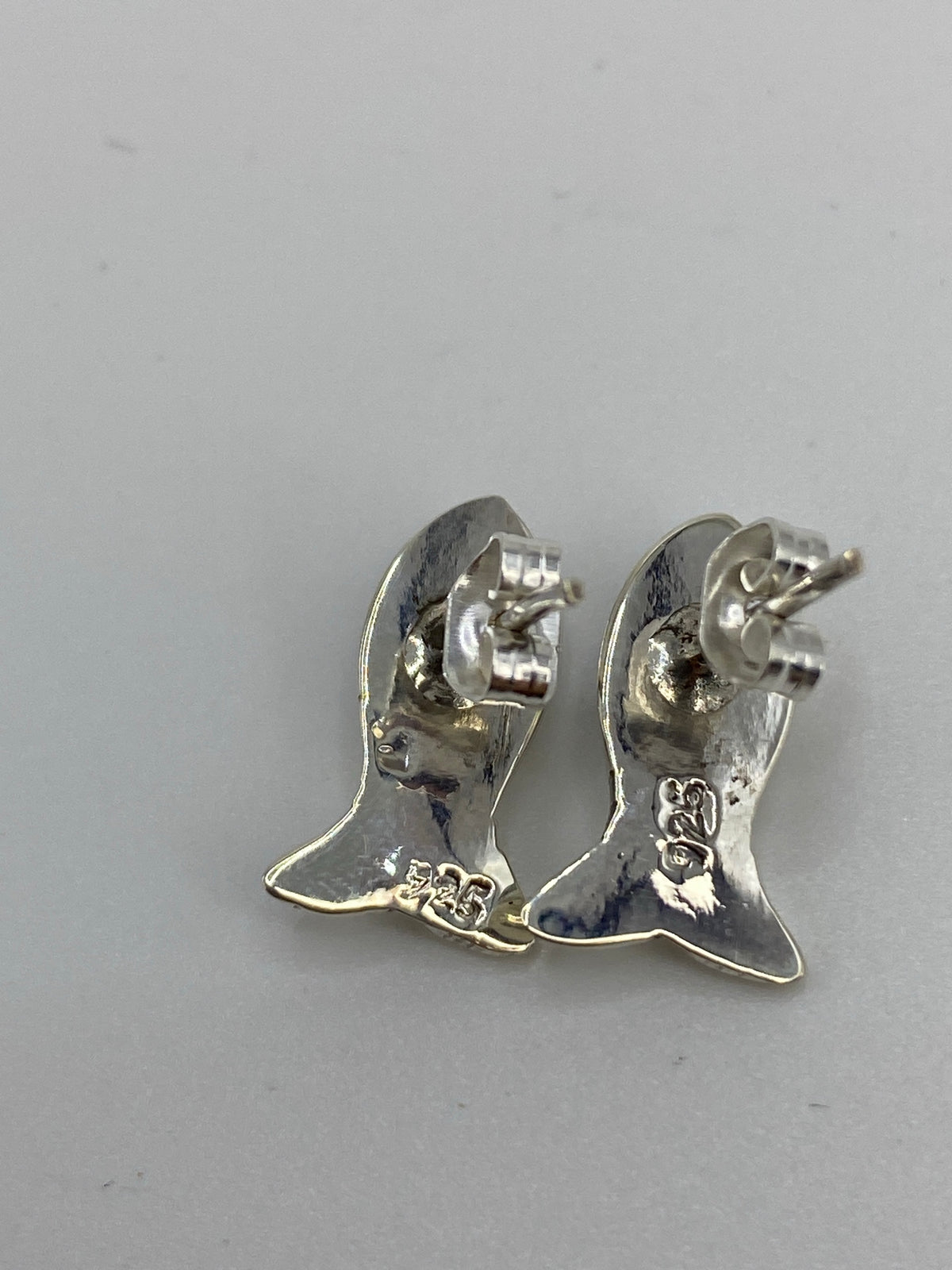 Aretes de Plata con Opalo de Fuego — Taxco 925 — foto 5