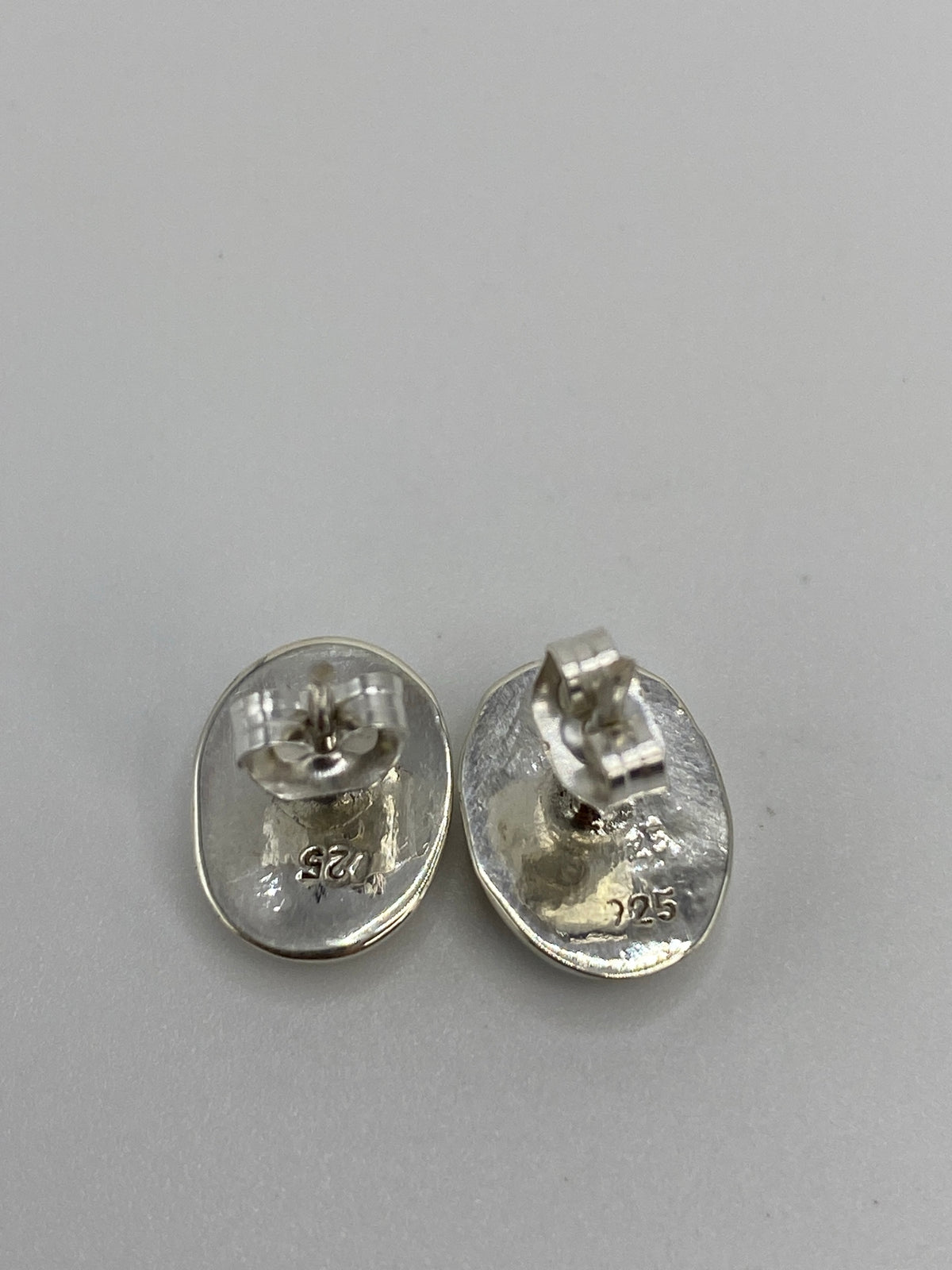 Aretes de Plata Ópalo de Fuego Verde — Taxco 925 — foto 5