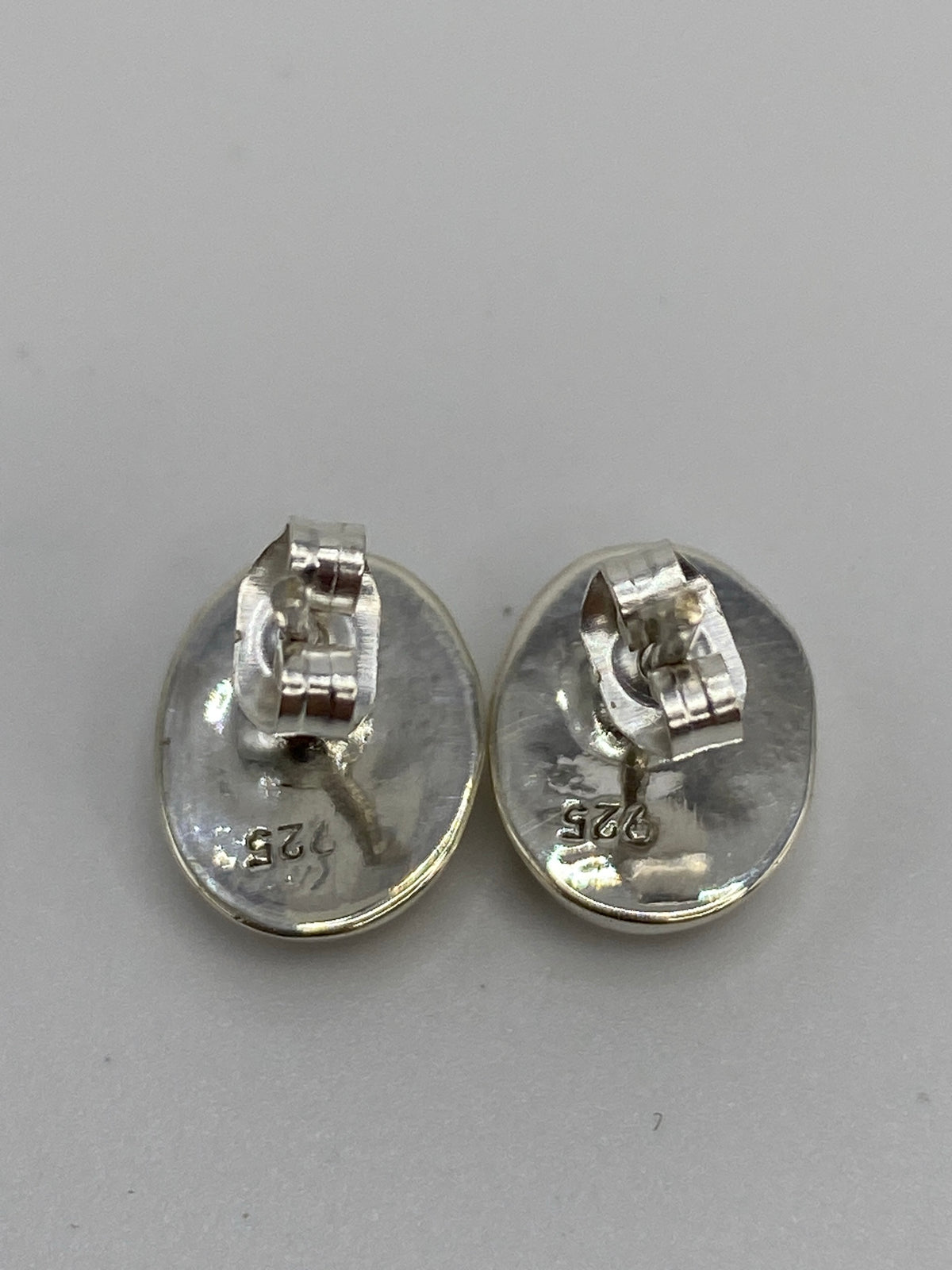Aretes de Plata con Ópalo de Fuego — Taxco 925 — foto 5