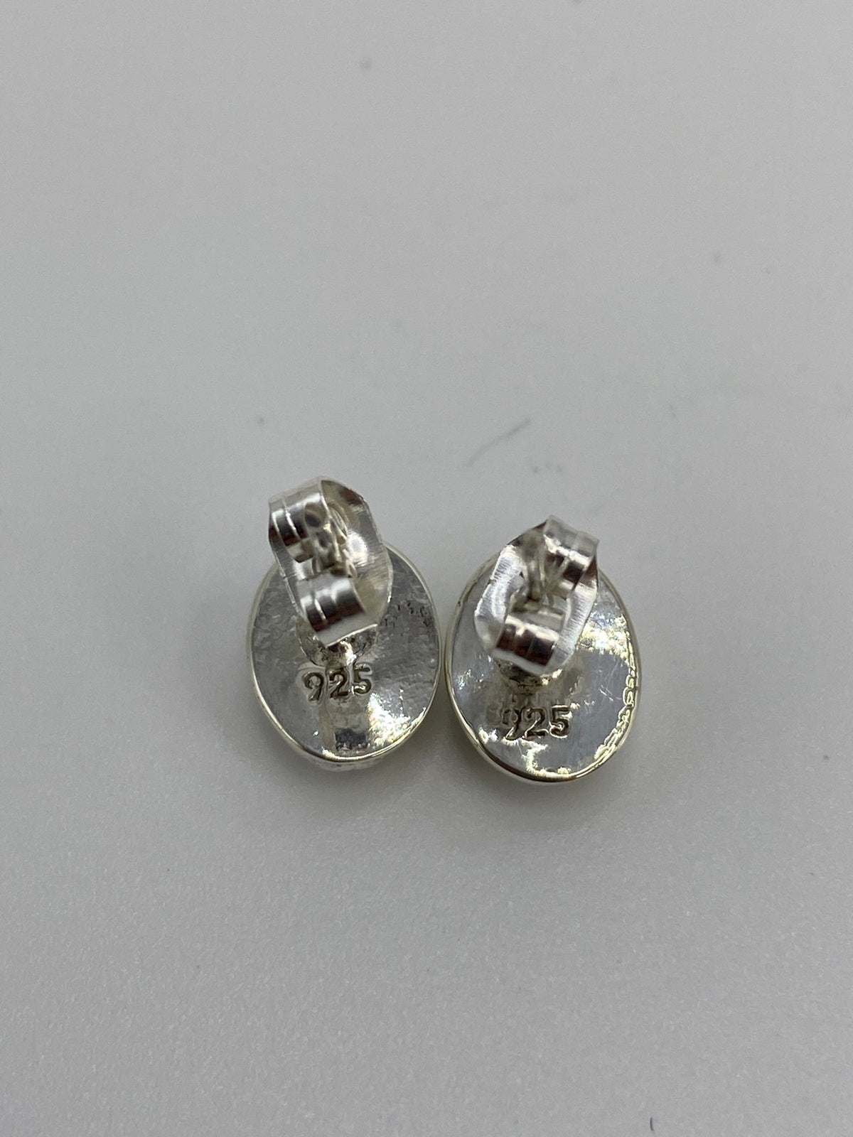 Aretes de Plata Ópalo de Fuego Verde — Taxco 925 — foto 5
