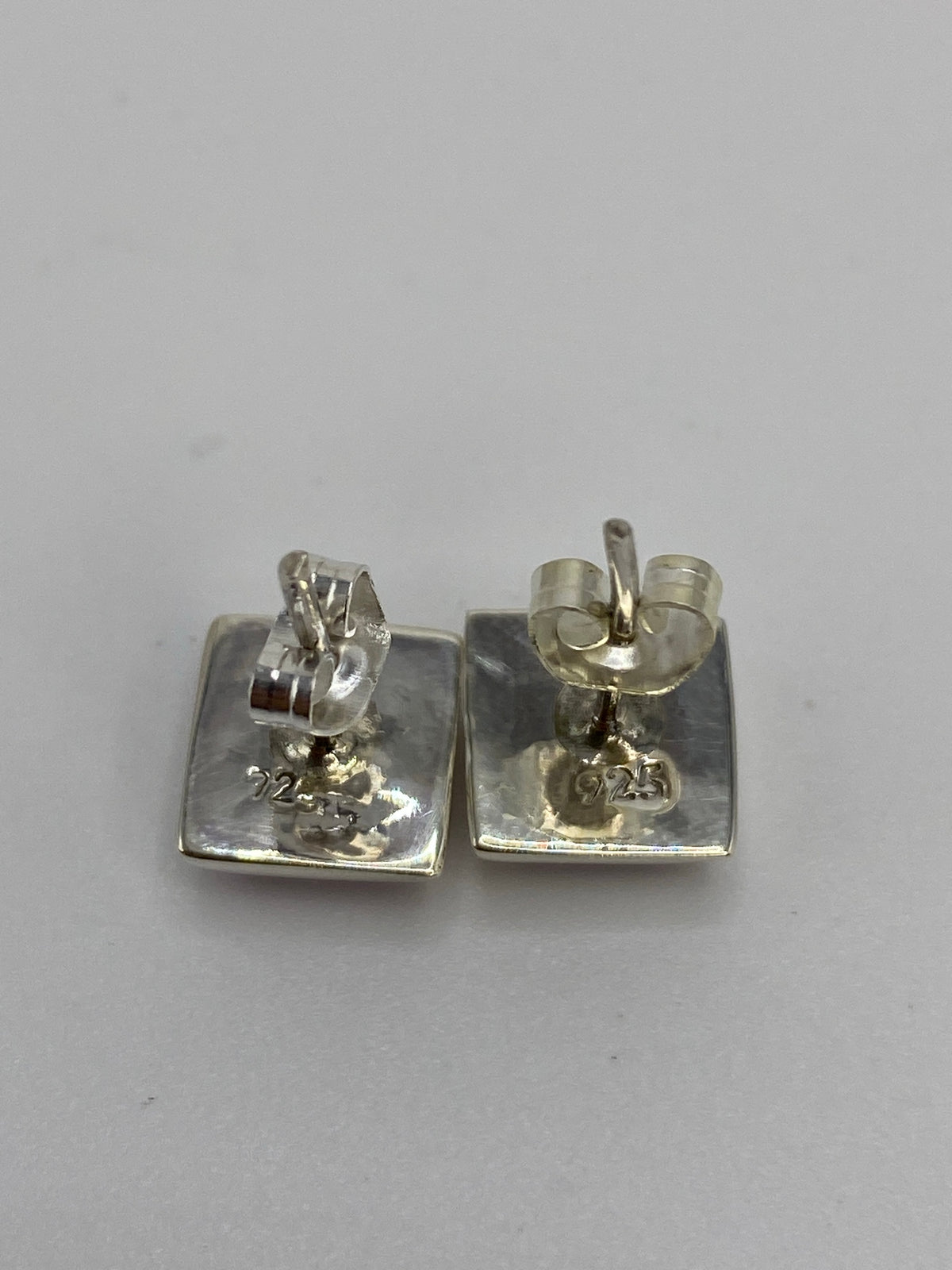 Aretes de Plata con Ópalo de Fuego Rosa — Taxco 925 — foto 5