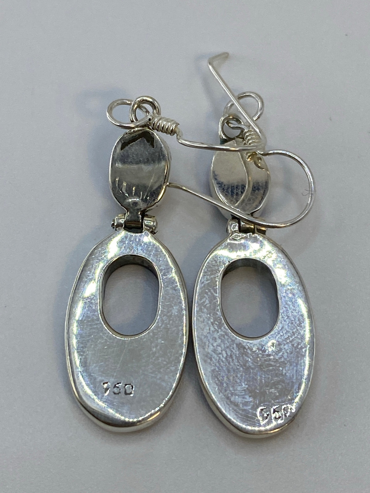 Aretes Plata Opalo de Fuego Multicolor — Taxco 950 — foto 5