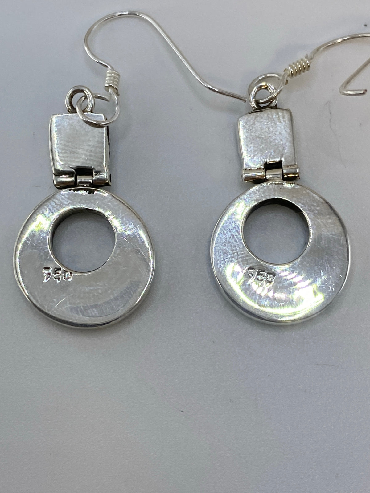 Aretes de Plata con Opalo de Fuego — Taxco 950 — foto 5